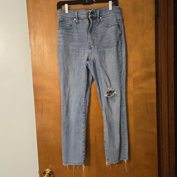 Madewell Denim - Madewell Perfect Vintage Jeans Rosabelle Wash Distressed 29